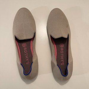 Rothy’s The Loafer Linen Double Stitch Flats 9.5